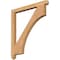 Ekena Millwork Westlake Arts & Crafts Smooth Bracket, Western Red Cedar, 3 1/2"W x 44"D x 48"H BKT04X44X48WTL03SWR - alternate 1
